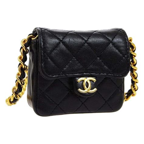 chanel black purse gold chain|black chanel shoulder bag.